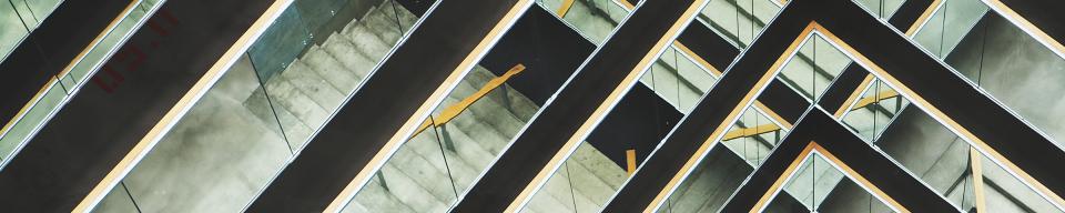 Triangular black beams and concrete Triangular black beams and concrete