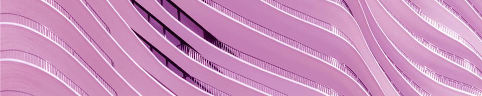 Pink balcony